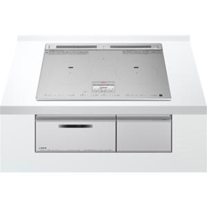 新品未使用 日立　HT-M8STF-S 3口IH シルバー60cm 200v 日立（HITACHI） HT-M8STF(S)ビルトイン3口IH M8Tシリーズ 60cm