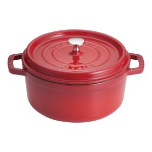 Staub（ストウブ） ピコ ココット ラウンド 22cm 鋳物 ホーロー 鍋