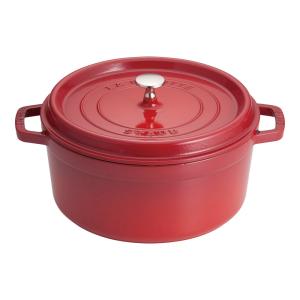 ストウブ staub ピュアグリル スクエア 28cm チェリー 40511-685 日本