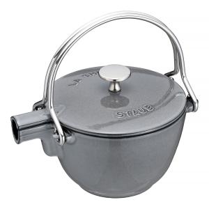 Staub（ストウブ） ラウンド ティーポット 丸型 やかん ケトル バジル
