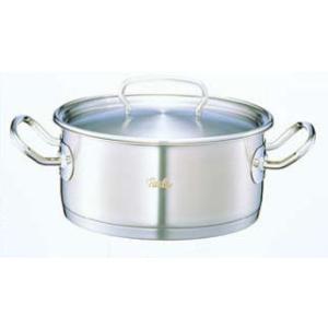 Fissler フィスラー  18-10キャセロール／８０−１３８（蓋付） ３２cm