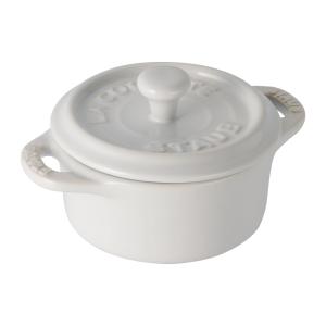 ストウブオーバルホットプレート♡ピュアホワイト【新品】 在庫限り ストウブ Staub オーバルディッシュ 23cm セラミック 40511