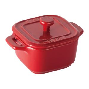 ストウブ staub セラミック オーバル ミニココット 11cm チェリー