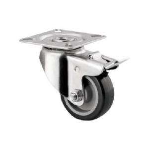 TENTE テンテキャスター プレート式キャスター AGILA (ポリウレタン車) φ50 自在式(...