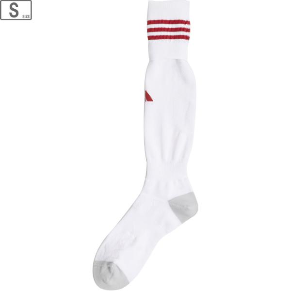 adidas アディダス BASIC 3ST フットボールソックス JP 【ホワイト×チームパワーレ...