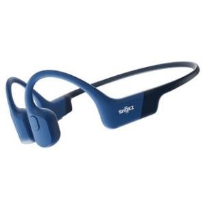 Shokz ショックス  骨伝導方式 Bluetoothヘッドホン イヤホン 耳かけ OpenRun Blue SKZ-EP-000005｜murauchi