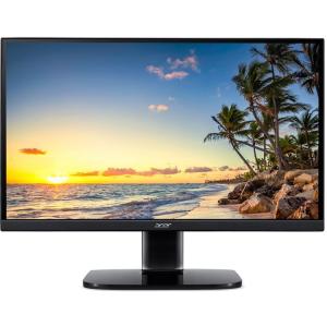 Acer エイサー  フルHD対応23.8型ワイド液晶ディスプレイ AlphaLine(VA/非光沢/1ms/HDMI/ミニD-Sub/ブラック) KA240YHbmix｜murauchi