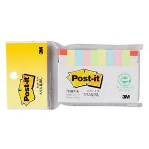 3M スリーエムジャパン Post-it ポストイット 再生紙 スリム見出し 混色4色 710RP-...
