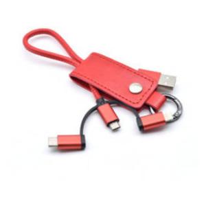 日本トラストテクノロジー Keycase Cable 3in1 Red KC3IN1-RD