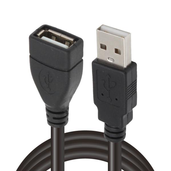 日本トラストテクノロジー USB2.0延長ケーブル 3m ブラック JTUSB2EX3M-BK