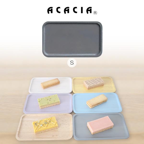 ACACIA アカシア ウッドプレート 【S】 【グレー】  WOODEN PLATE AA-001...