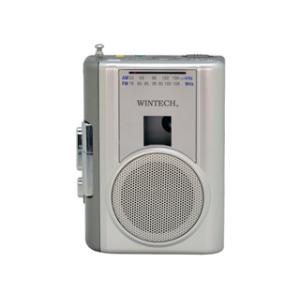 WINTECH 廣華物産 PCT-02RM　ラジオ付テープレコーダー