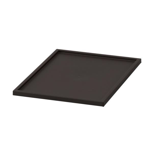 JEJアステージ 収納ボックス カロキューブ 縦型トレー DBR ダークブラウン