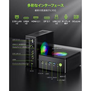 GMKtec ジーエムケーテック ミニPC(R...の詳細画像3