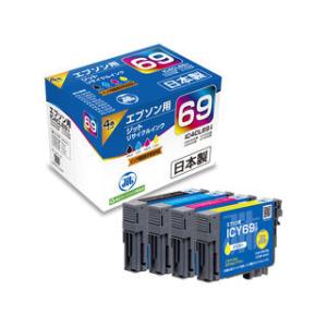 JIT/ジット エプソン リサイクルインク IC4CL69互換 4色パック JIT-E694P
