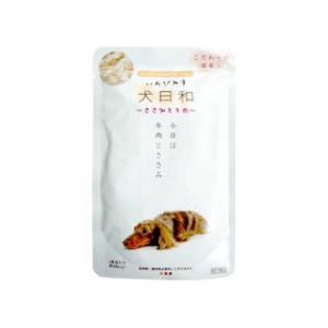 株式会社わんわん 犬日和レトルト ささみと牛肉 80g