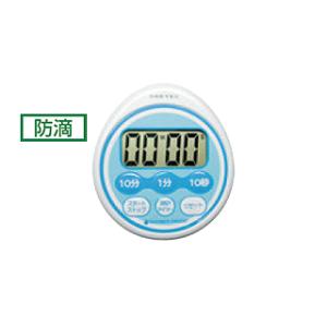 DRETEC ドリテック 時計付デジタル防滴タイマー　１００分計　Ｔ−５４３ＢＬ　ブルー｜murauchi