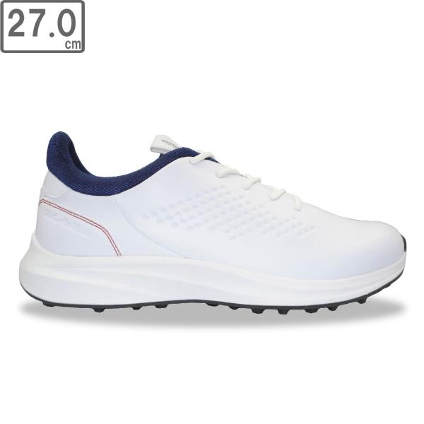 LEZAX/レザックス 【メンズ】ユーエスアスリート ゴルフシューズ【ホワイト】【27.0cm・4E...