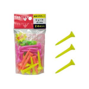LEZAX/レザックス TOPL-2126 TEE-OFF 蛍光プラティ ショート 【高さ41mm/24本入り】
