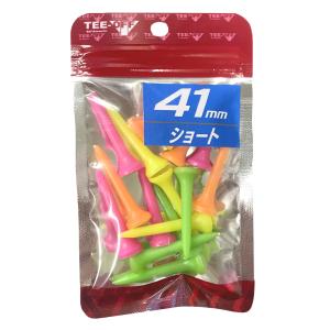 LEZAX/レザックス ティーオフ 蛍光プラティ ショート【41mm】【16本入り】TOTE-4766