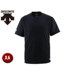 デサント DESCENTE  DB200-BLK ベースボールシャツ(Tネック) 【XA】 (ブラック)｜murauchi