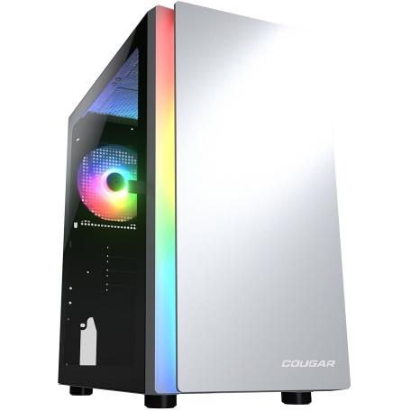 COUGAR クーガー Purity RGB White ミニタワーケース/ホワイト/120mm A...