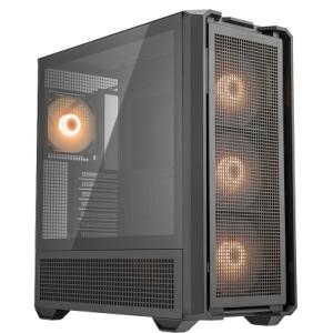 COUGAR クーガー MX600 RGB フルタワーケース/ブラック/140mm ARGBファン3...