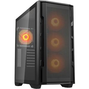 COUGAR クーガー UNIFACE RGB ミドルタワーケース/ブラック/120mm ARGBフ...
