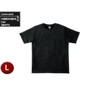MAXIMU/マキシマム  MS1144-16 7.1オンスTシャツ 【L】 (ブラック)