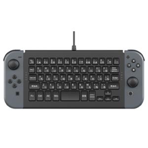 サイバーガジェット  納期未定 CYBER・USBキーボード(SWITCH/SWITCH 有機EL用)ブラック CY-NSOUSKB-BK｜murauchi