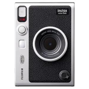 FUJIFILM フジフイルム INSTAX mini Evo BLACK C チェキ ハイブリッドインスタントカメラ