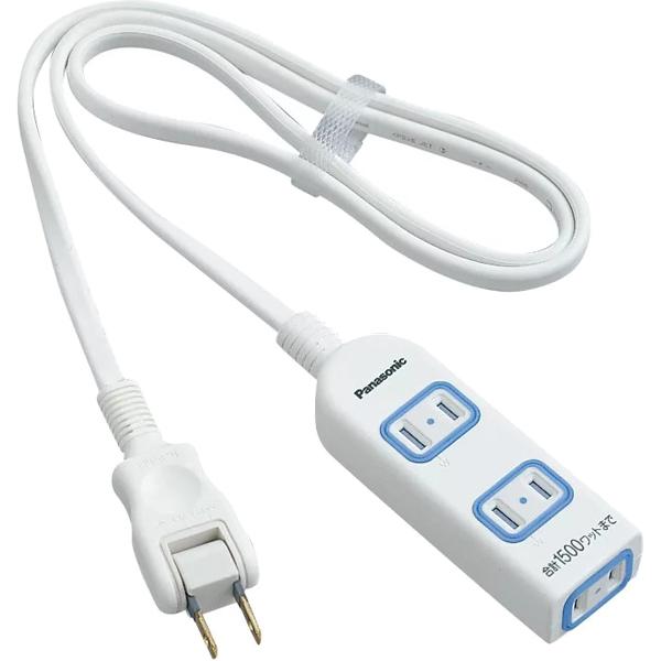 Panasonic パナソニック WHA2523WKP　ザ・タップＸ（安全設計扉・パッキン付コンセン...