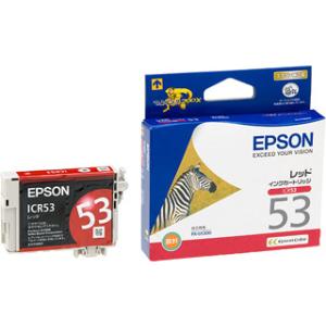 EPSON/エプソン  ICR53 インクカートリッジ レッド｜murauchi