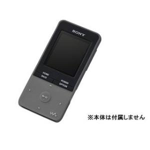 SONY ソニー  NW-S310シリーズ専用 シリコンケース プラック CKM-NWS310/B｜murauchi