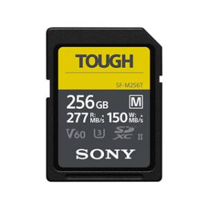 SONY ソニー  防水 防塵 4K対応SDXCメモリーカード TOUGH タフ UHS-II Class10 256GB SF-M256T｜murauchi