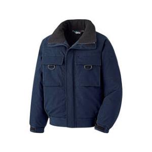 ミドリ安全 静電防風ブルゾン ネイビー SE1087上 SS〜5L 作業服 作業着