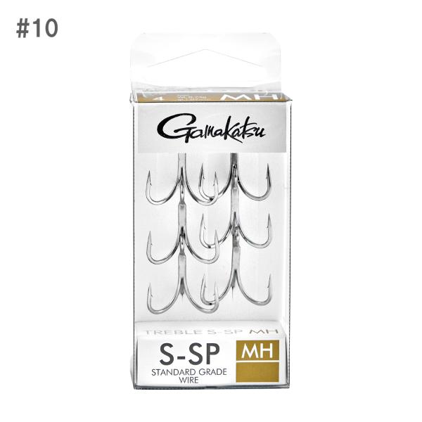 Gamakatsu/がまかつ スタンダードトレブル S-SP MH(HPS) #10 68-959