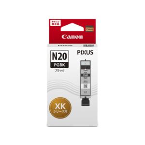 CANON キヤノン 純正 PIXUS XK100用インクタンク XKI-N20PGBK 文字ブラッ...