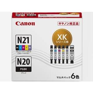 CANON/キヤノン  PIXUS XK500用インクタンク XKI-N21（BK/C/M/Y/PB）+XKI-N20 マルチパック XKI-N21+N20/6MP 5333C001｜murauchi