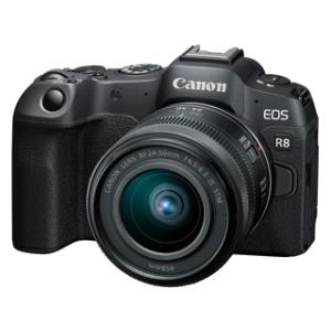 CANON キヤノン  【納期約2週間かかります】EOS R8・RF24-50 IS STM レンズキット ミラーレスカメラ 5803C011｜murauchi