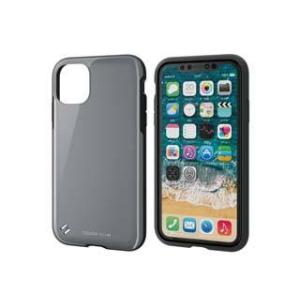 ELECOM エレコム 在庫限り iPhone 11用TOUGH SLIM2 グレー PM-A19C...