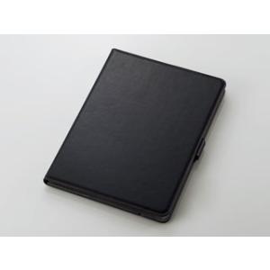 ELECOM エレコム  10.2インチiPad用ソフトレザーケース(360)ブラック TB-A19R360BK｜murauchi