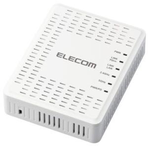 ELECOM エレコム 無線アクセスポイント Wi-Fi6(11ax) 2x2/1201+574Mb...