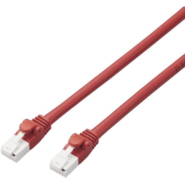 ELECOM エレコム Cat6A LANケーブル 5m レッド LD-GPAT/RD5/RS