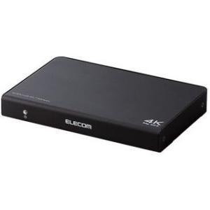 ELECOM エレコム  HDMI分配器 4K60p対応 1入力 4出力 VSP-HDP14BK ブラック｜murauchi