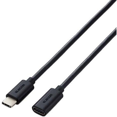 ELECOM エレコム USB2.0延長ケーブル/C-Cメスタイプ/USB Power Delive...