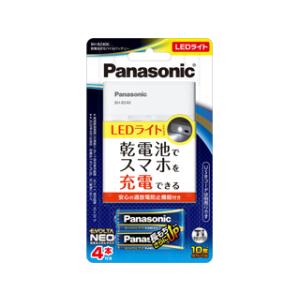 Panasonic パナソニック  【納期未定】BH-BZ40K　乾電池式モバイルバッテリー（エボルタNEO単3形4本付）｜murauchi