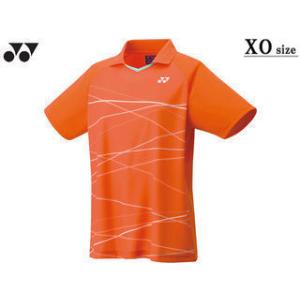 ヨネックス YONEX  ウィメンズ ゲームシャツ XOサイズ オレンジ 20625-005｜murauchi