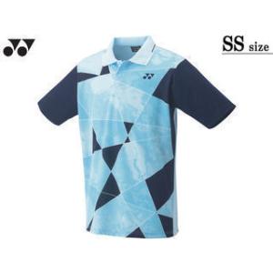 ヨネックス YONEX  ユニセックス ゲームシャツ SSサイズ アクアブルー 10465-111
