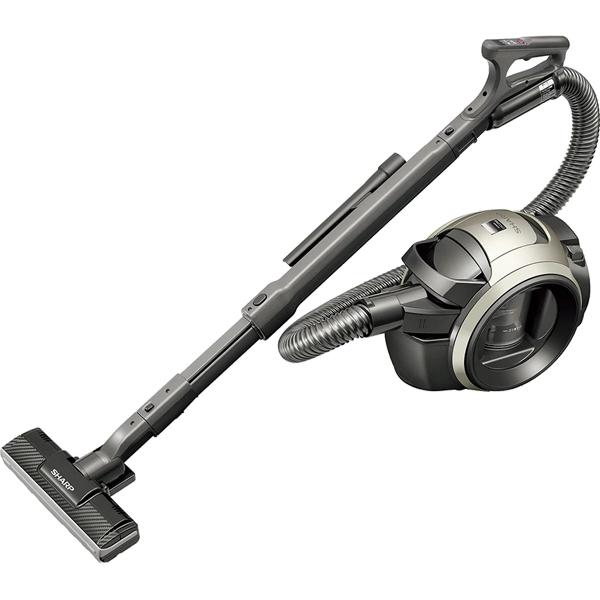 SHARP シャープ 掃除機 遠心分離サイクロン掃除機 からみにく〜いブラシ EC-U100-N ゴ...